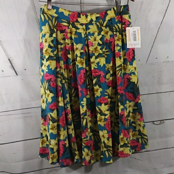 Lularoe Madison- XL New With Tags Floral - Picture 4 of 5